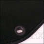 Alfombrillas para Passat 3B PREMIUM Velour negro Anclaje Ovalado